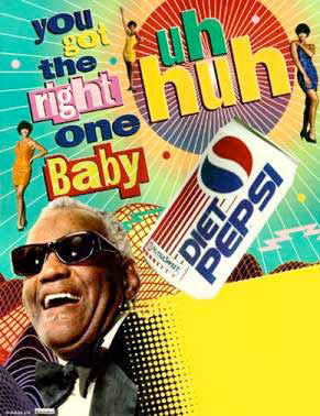 Ray Charles ‘Uh, huh’ campaign for Diet Pepsi.